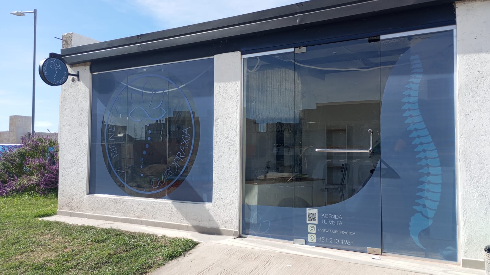 Vidriera Con Esmerilado